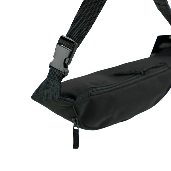 OG Lettering Hip Bag - Black