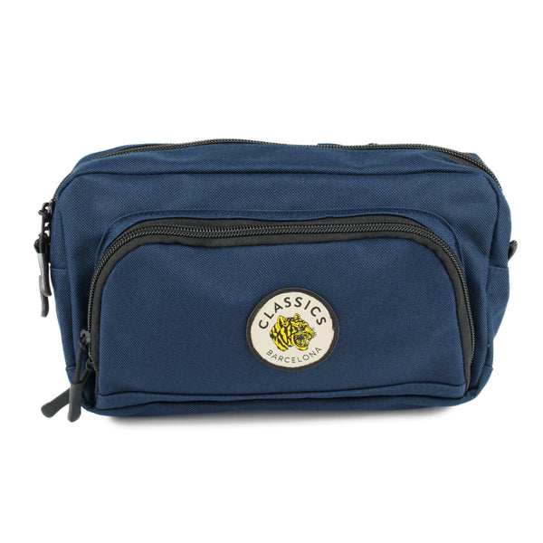 Round Tiger Hip Bag - Navy