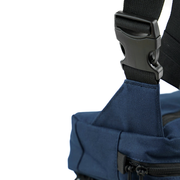 Round Tiger Hip Bag - Navy