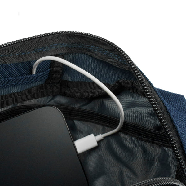 Round Tiger Hip Bag - Navy