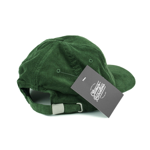 Tiger Cord Cap - Forest Green