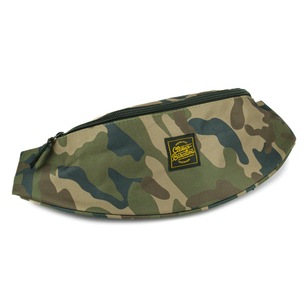 OG Lettering Hip Bag - Woodland Camo