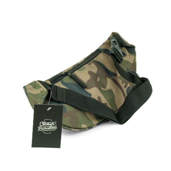 OG Lettering Hip Bag - Woodland Camo