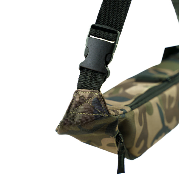 OG Lettering Hip Bag - Woodland Camo