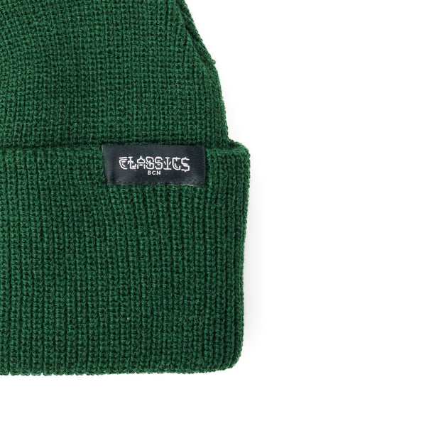 Kanji Beanie - Forest Green