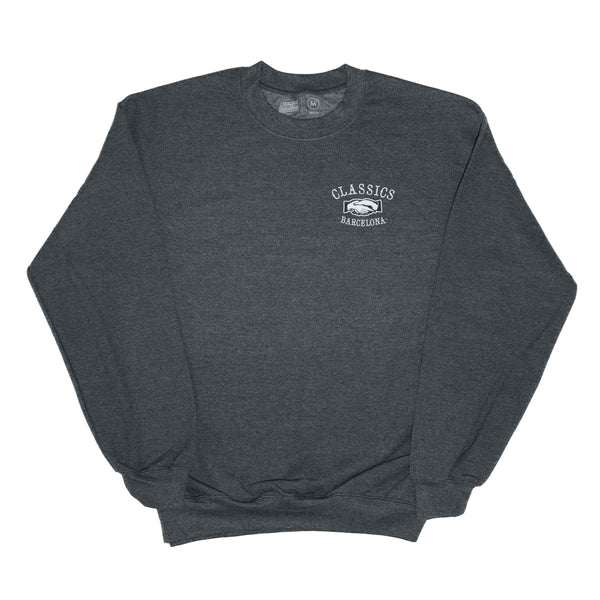 Triple F Crewneck - Dark Heather Grey