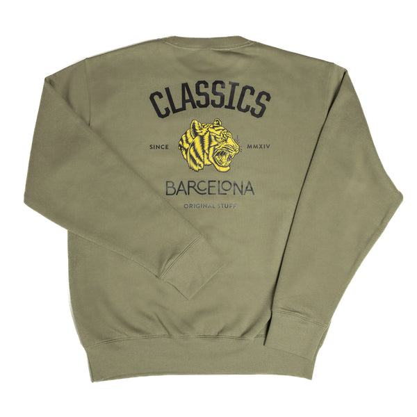 Tiger Crewneck - Army