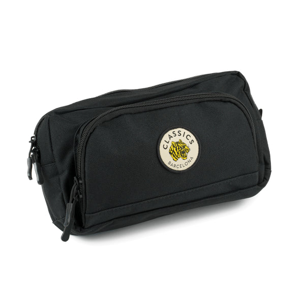 Round Tiger Hip Bag - Black