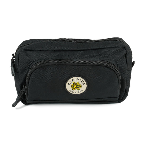 Round Tiger Hip Bag - Black