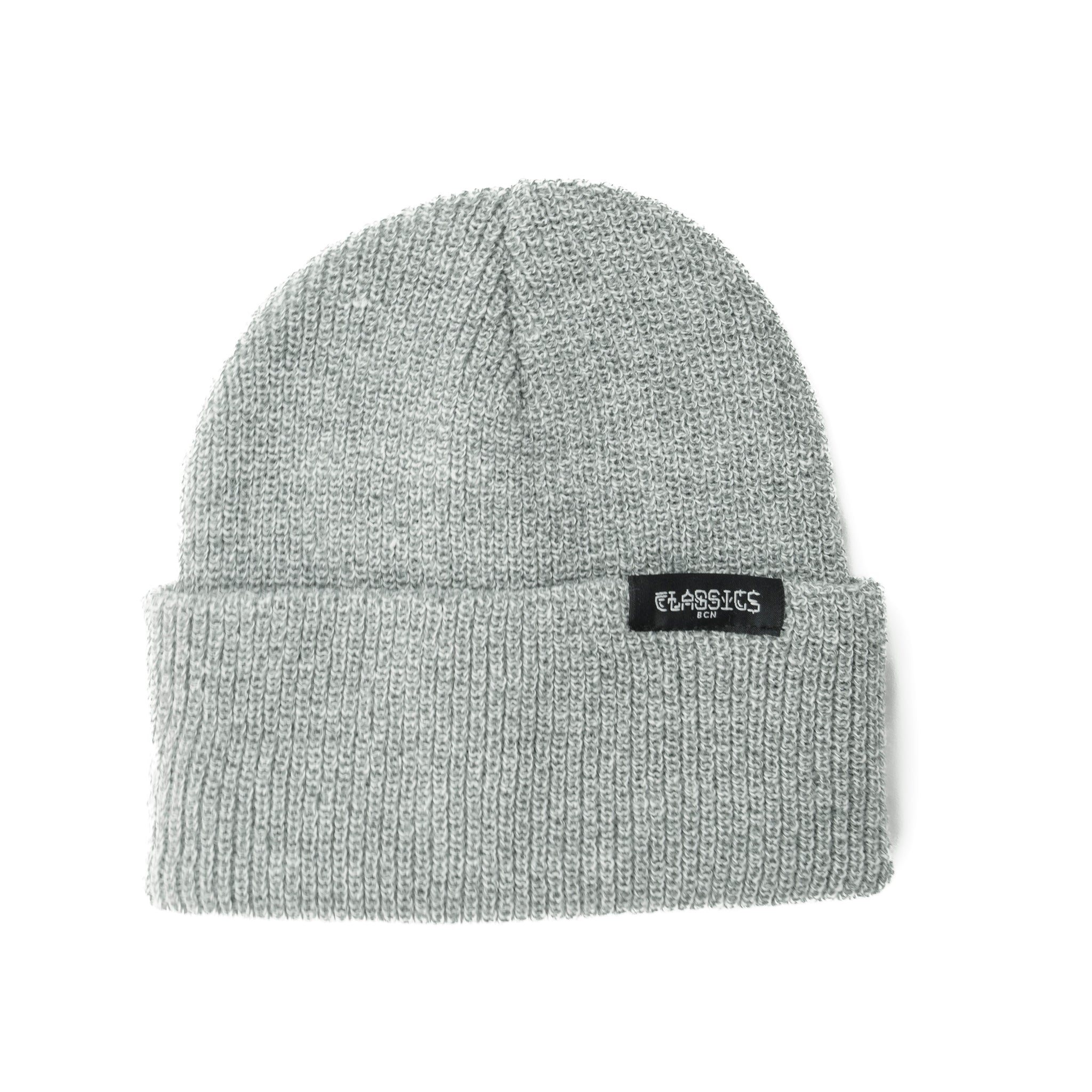 Kanji Beanie - Heather Grey