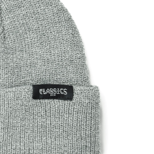 Kanji Beanie - Heather Grey