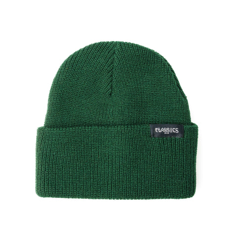 Kanji Beanie - Forest Green