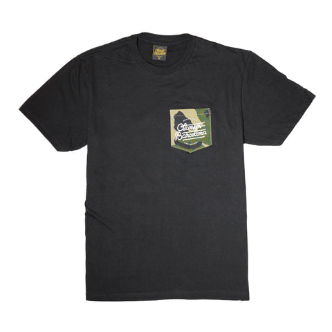 Lettering Pocket Camo LTD Tee