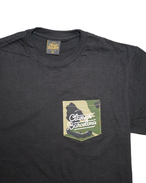 Lettering Pocket Camo LTD Tee