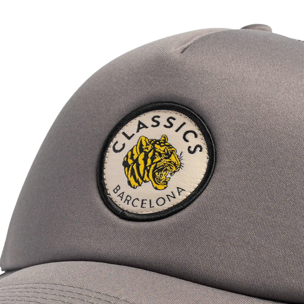 Round Tiger Trucker Cap - Stone