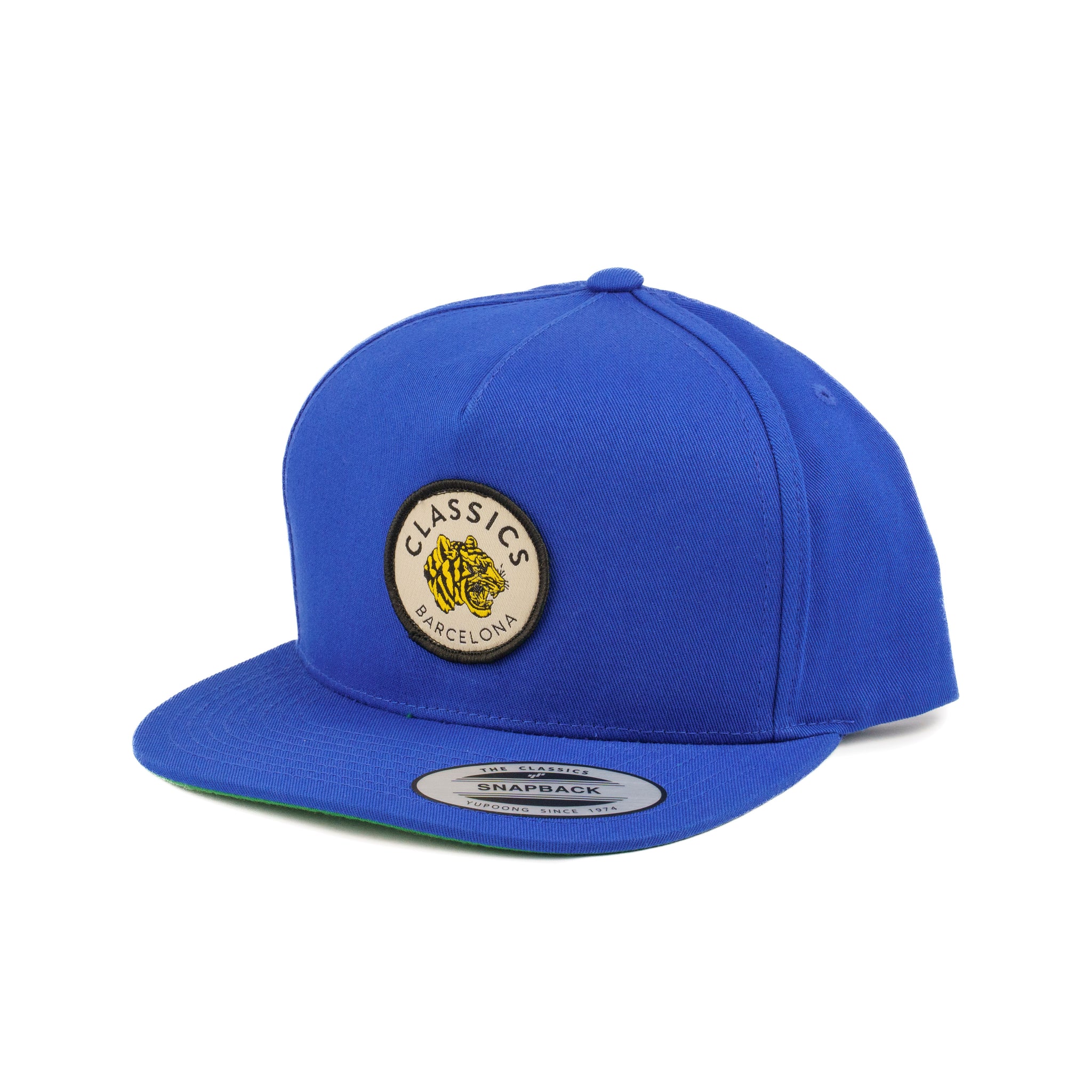 Round Tiger Snapback - Royal Blue