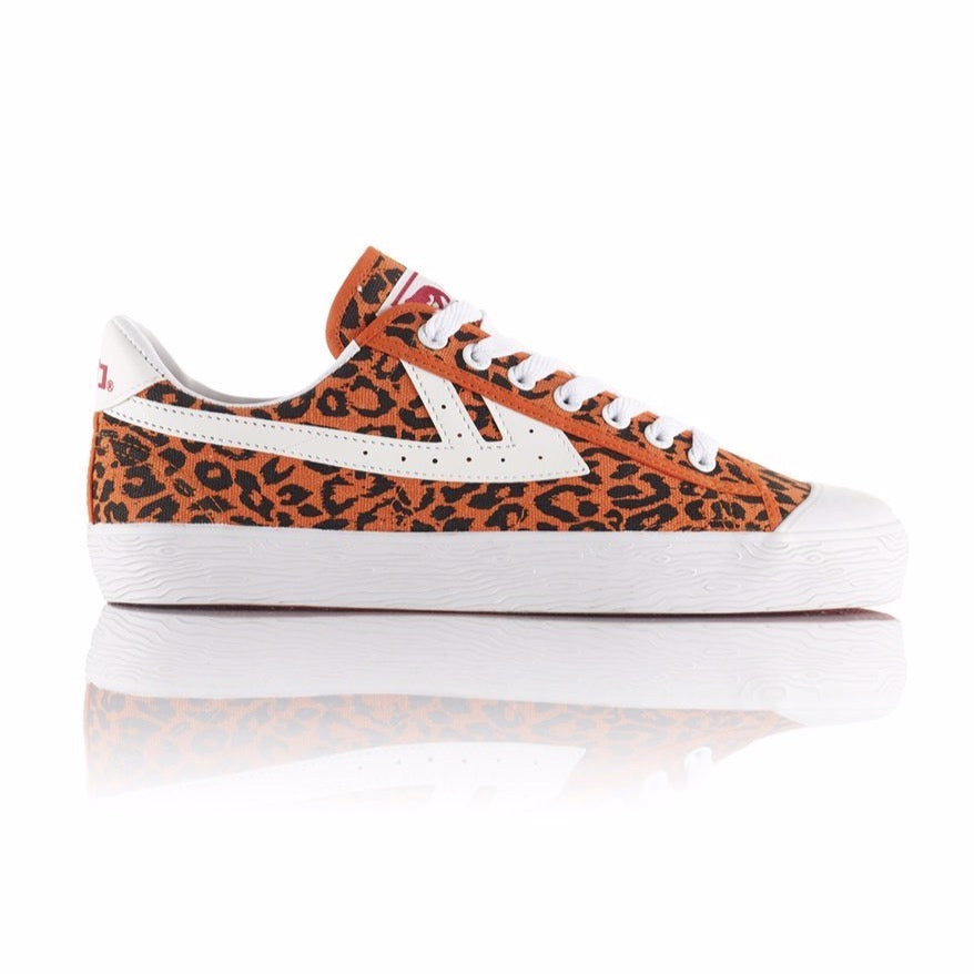 WARRIOR x OBEY Classic Shoes - Leopard Ember