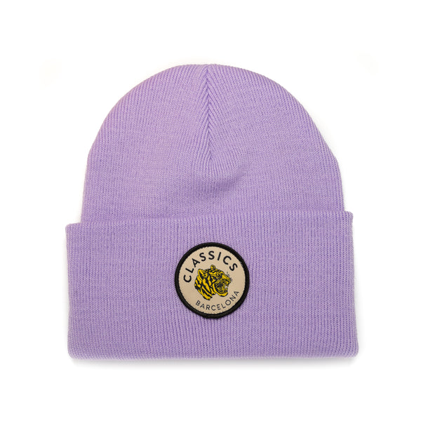 Tiger Beanie - Orchid