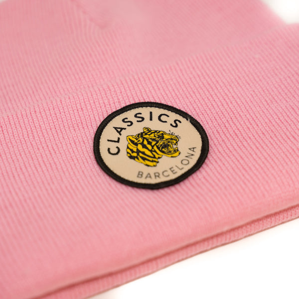 Tiger Beanie - Pink