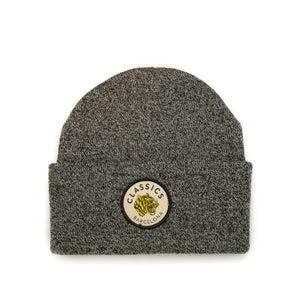Tiger Beanie - Dark Heather Grey