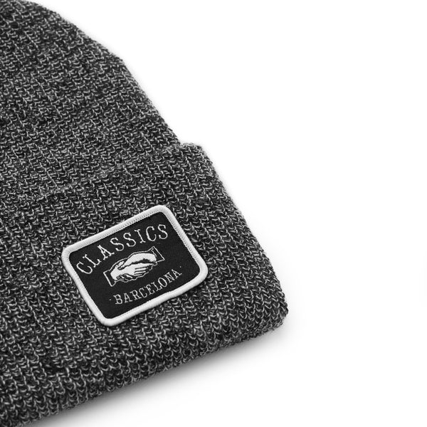 Triple F Beanie - Dark Heather Grey