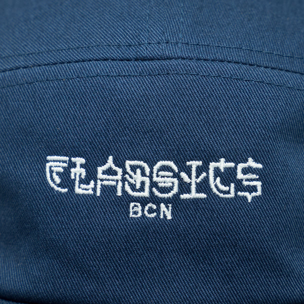 Kanji Life 5 Panel Cap - Navy