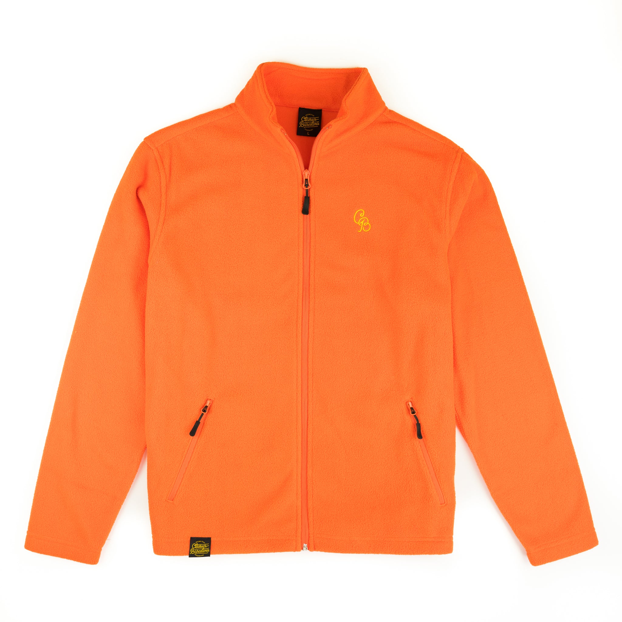 Monogram Polar Fleece - Neon Orange