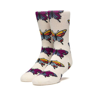 Papillon Socks - White